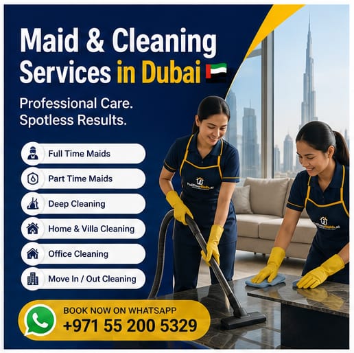  Cleaning Services Company Dubai
