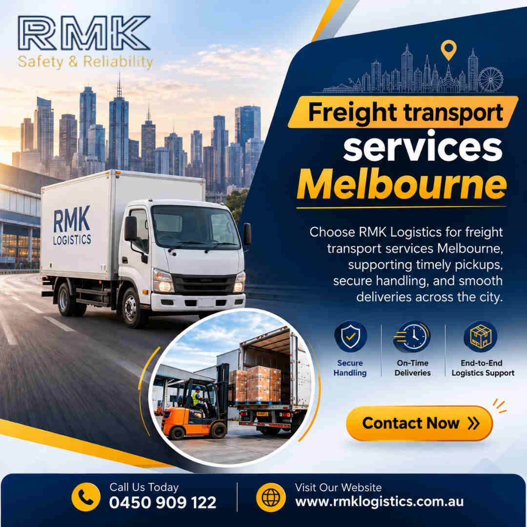  Freight transport services Melbourne | Logistics company Melbourne