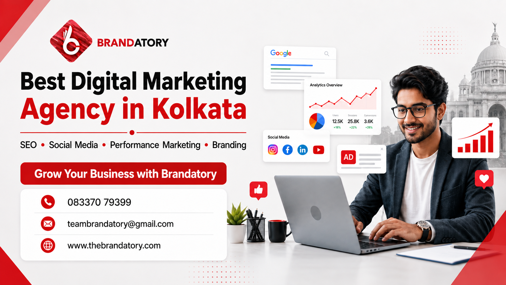  Brandatory – Best Digital Marketing Agency in Kolkata for Business Growth