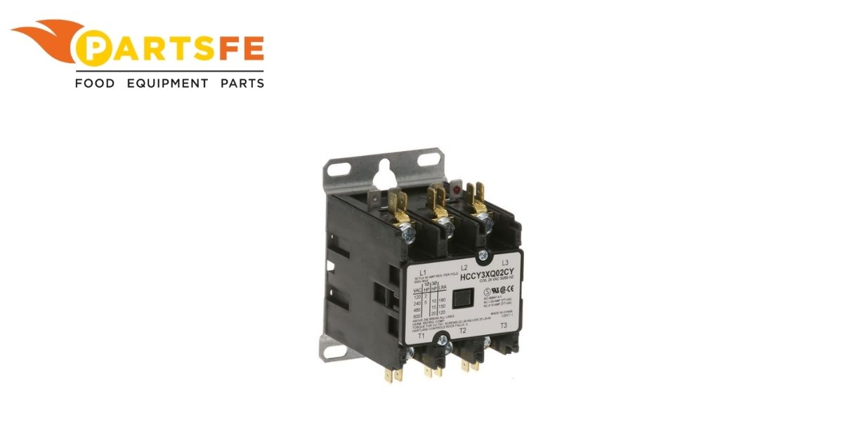  Frymaster 8101202 Fryer 3-Pole Contactor W/24 Volt 30 AMP Inductive/40 AMP Resistive