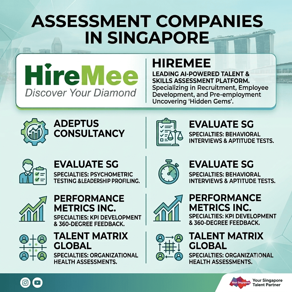  Assessment Companies in Singapore