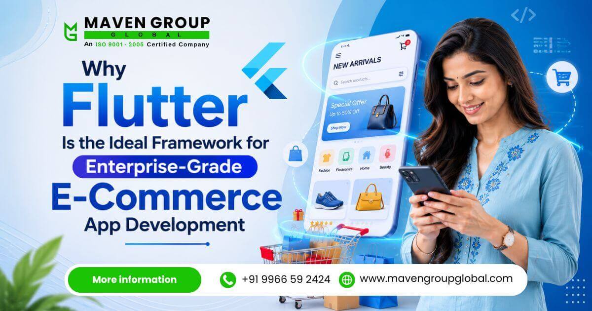  Why Flutter Is the Ideal Framework for Enterprise-Grade E-Commerce App Development