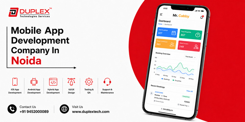  Mobile App Development Company in Noida - Duplex Tech