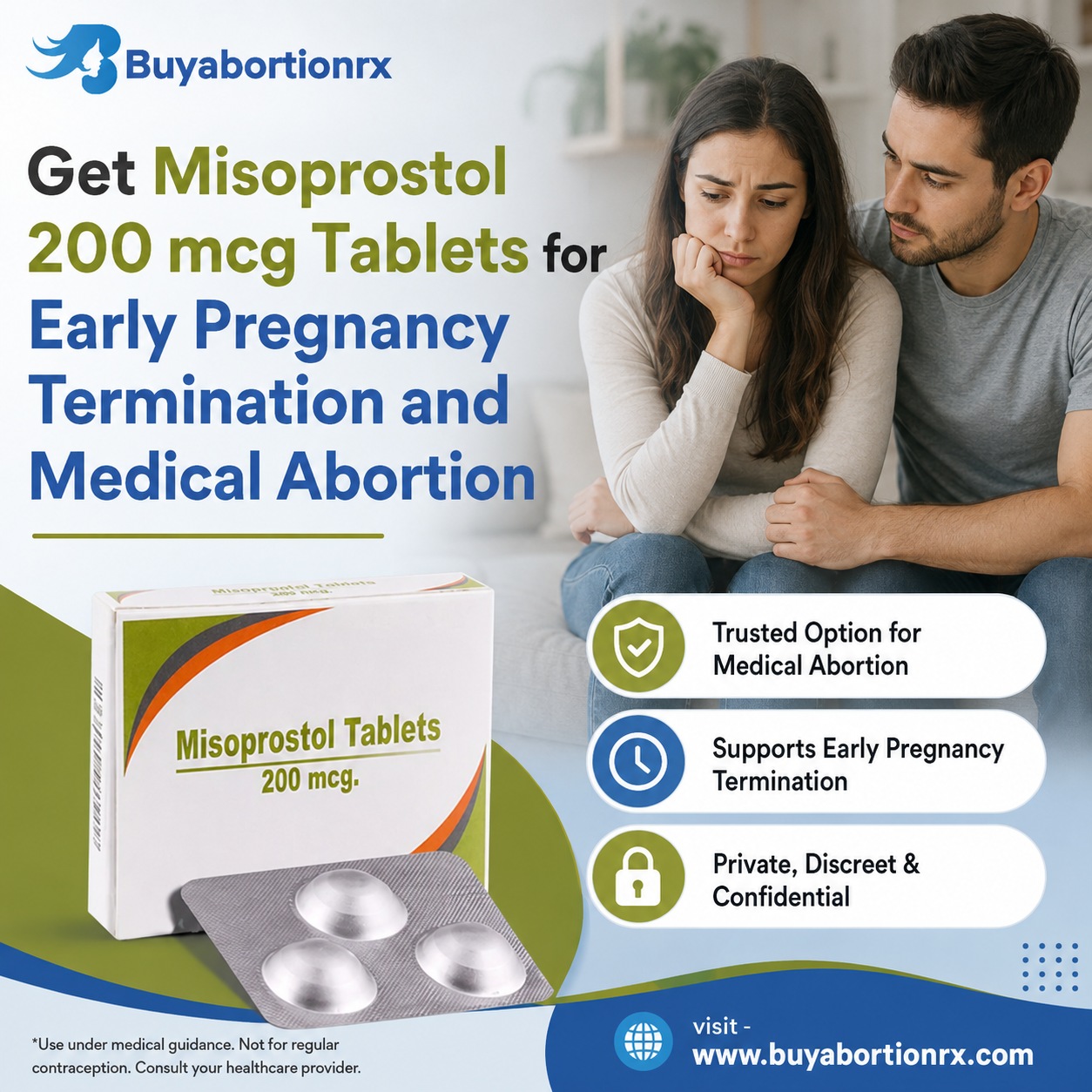  Buy Misoprostol 200 mcg Tablets for Early Pregnancy Termination and Medical Abortion