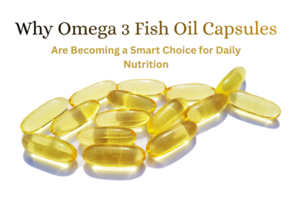  Omega 3 Fish Oil Capsules for Complete Heart, Brain & Joint Wellness