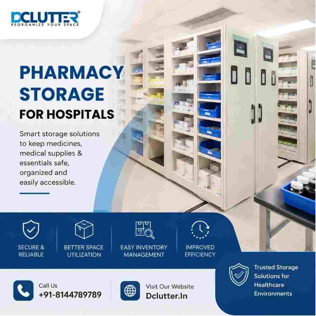  Pharmacy Storage for Hospitals
