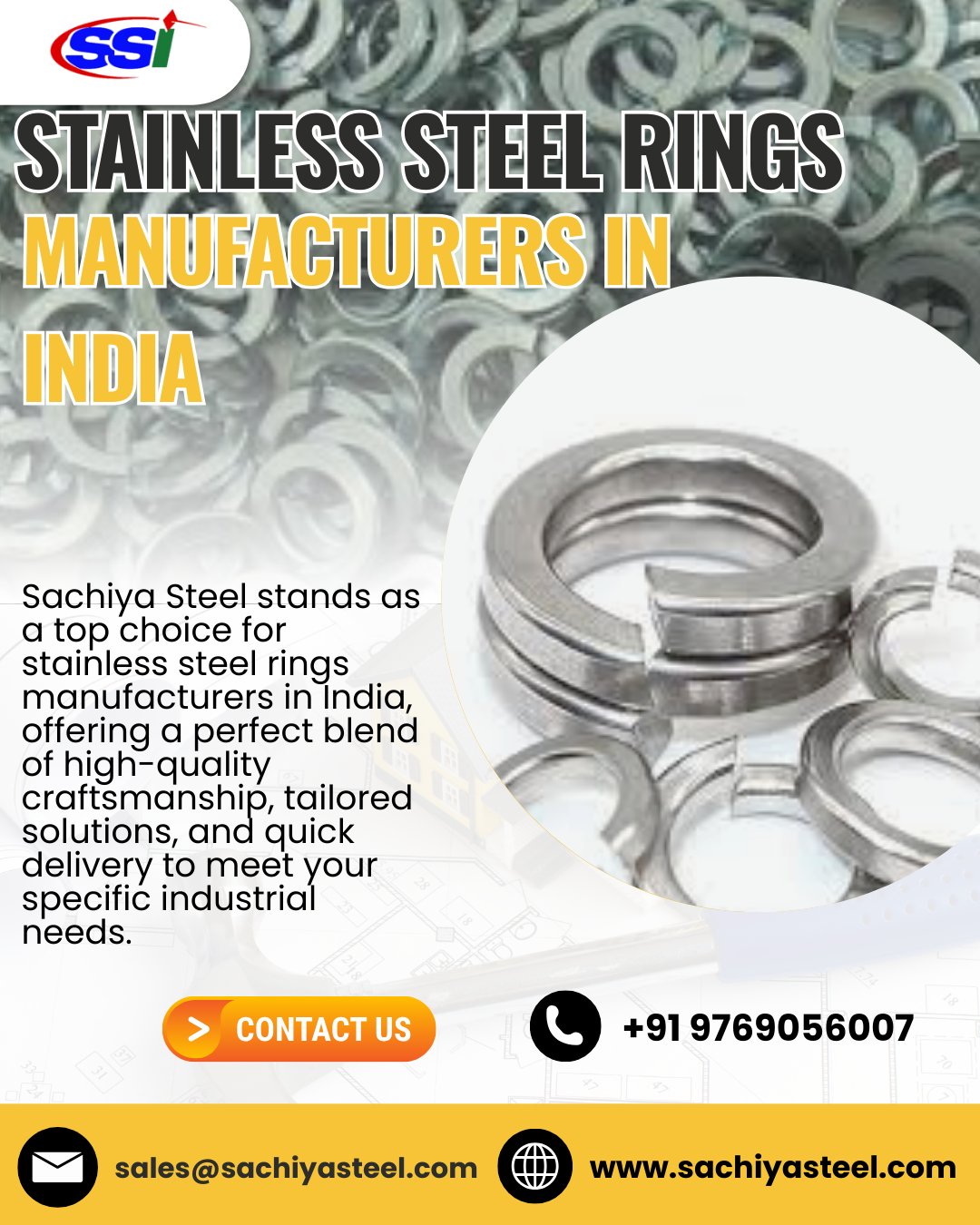  Stainless Steel Rings Manufacturers in India