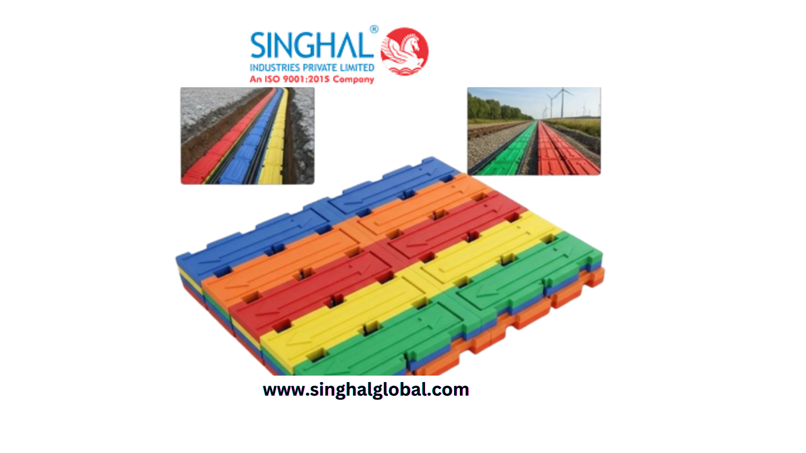  PVC Cable Tile Construction Site Safety