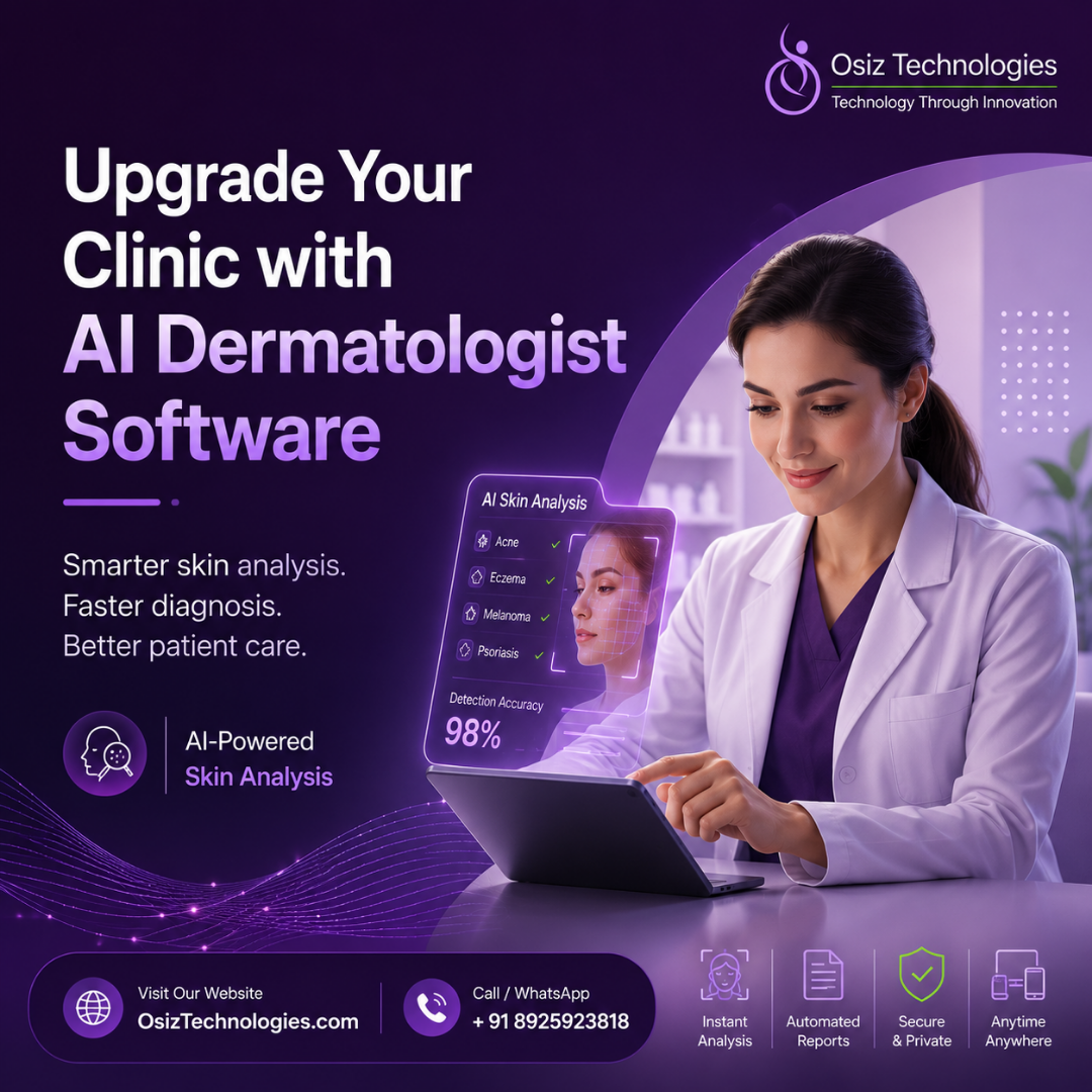  Modernize Your Clinic with Our AI Dermatologist Software