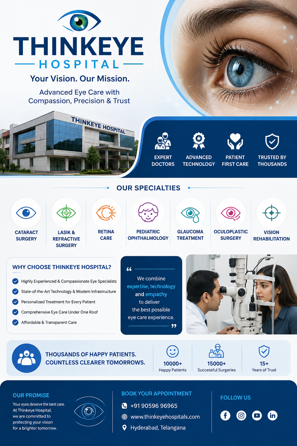  Advanced Laser Cataract Surgery in Hyderabad