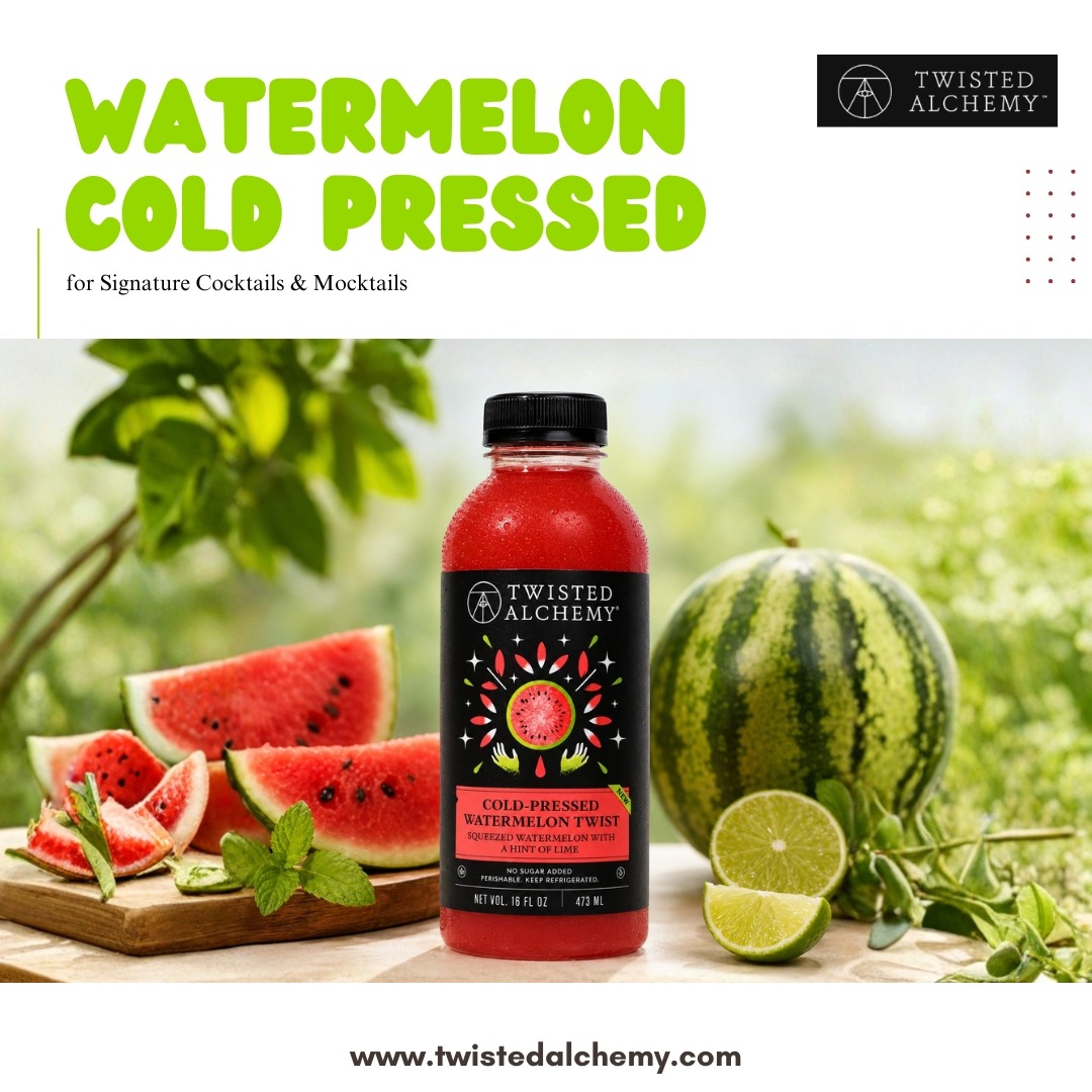  Watermelon Cold Pressed for Signature Cocktails & Mocktails