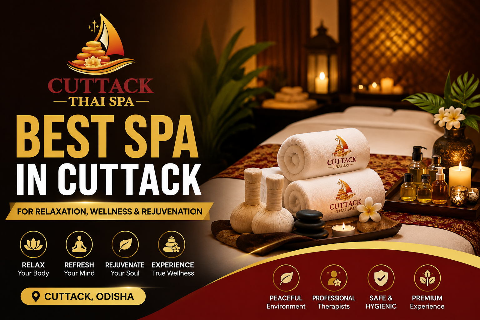  Body Massage Centres in Cuttack for Relaxation & Wellness
