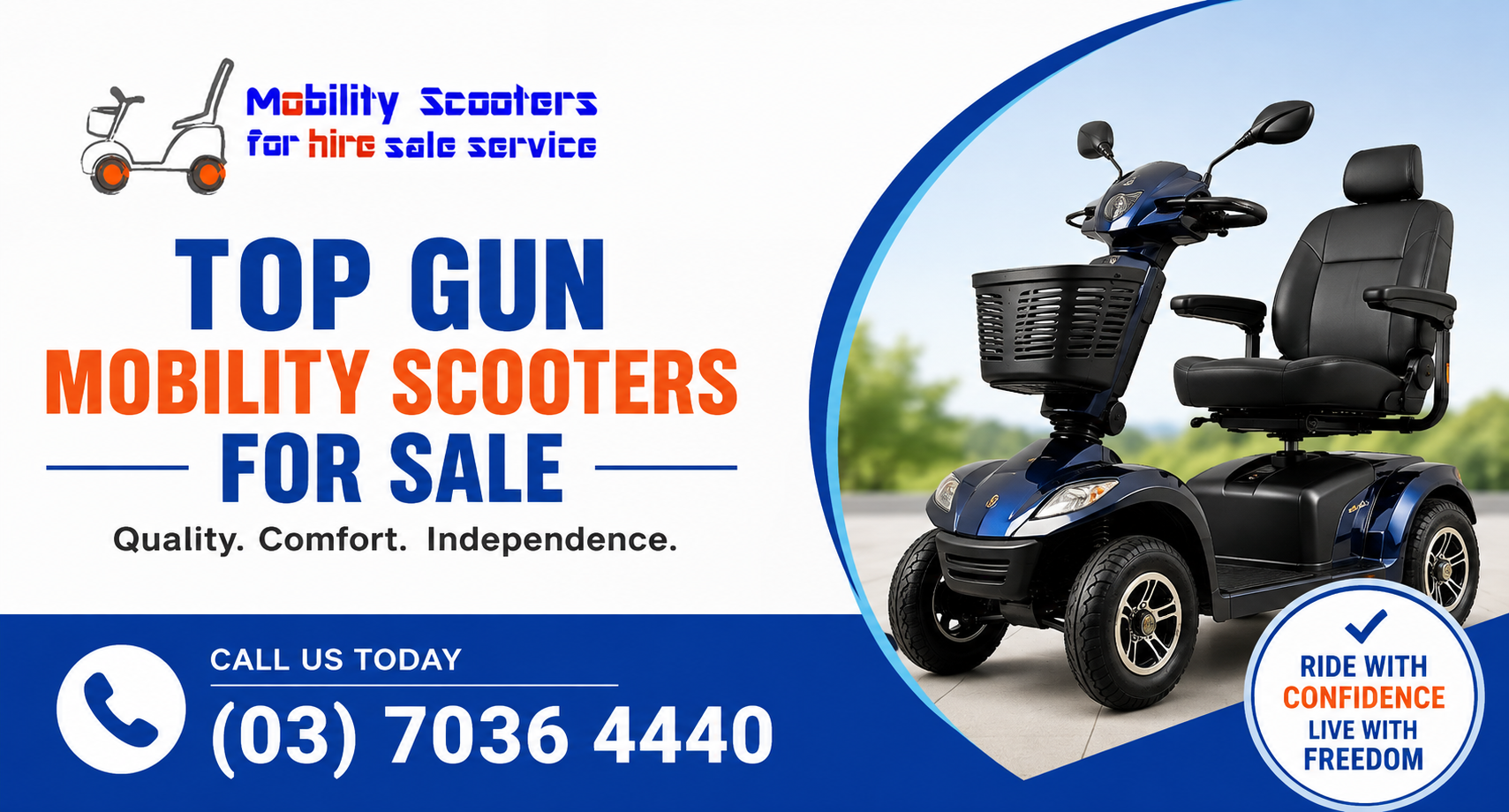  Top Gun Mobility Scooters For Sale in Melbourne for More Freedom