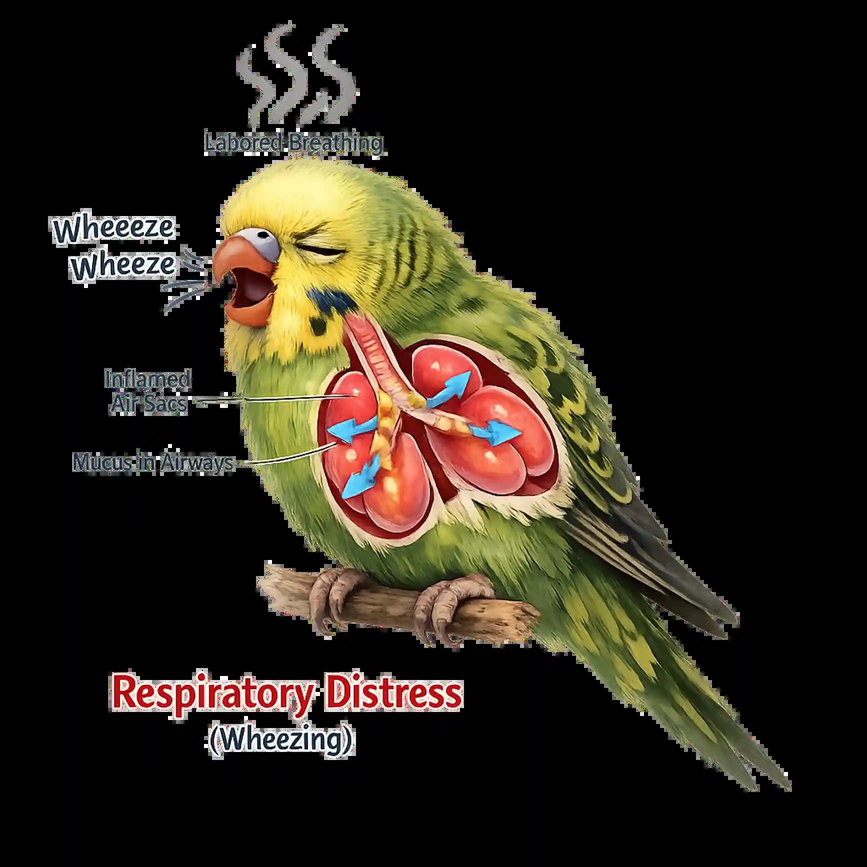  Is Your Bird Wheezing or Showing Respiratory Distress? Consult Avian Vets Online