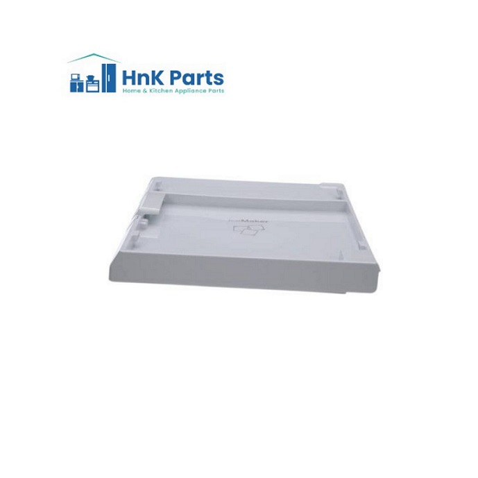  General Electric WR14X36431 Refrigerator White Ice Box Door W/Gasket & Latch