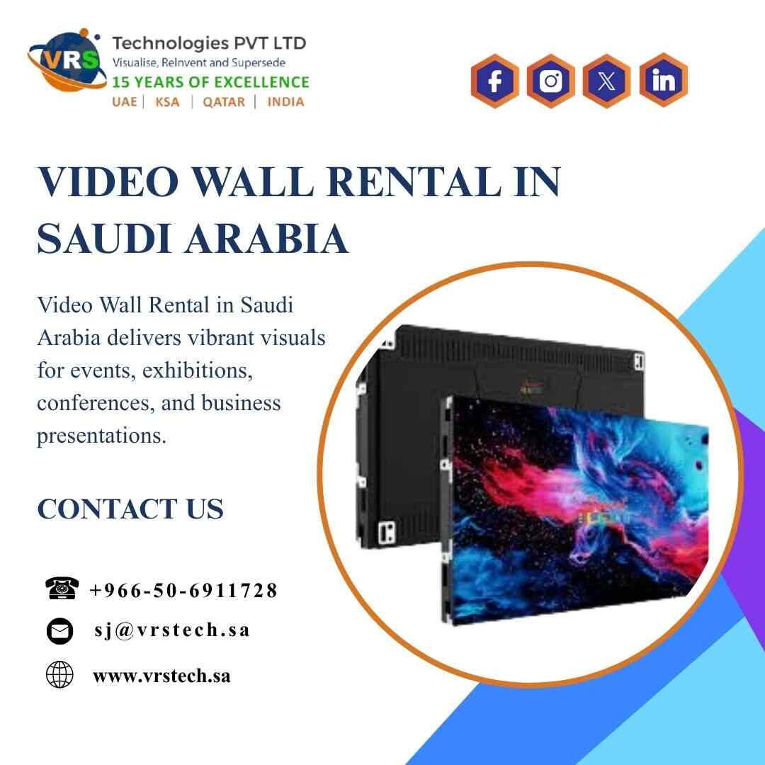  How Can Video Wall Rental Boost Events in Saudi Arabia?