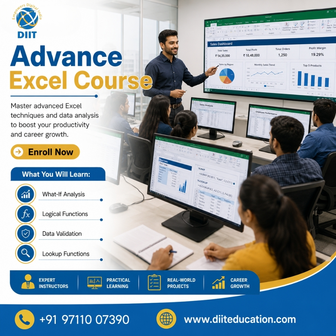  Advance Excel Course | Learn Advanced Excel Skills