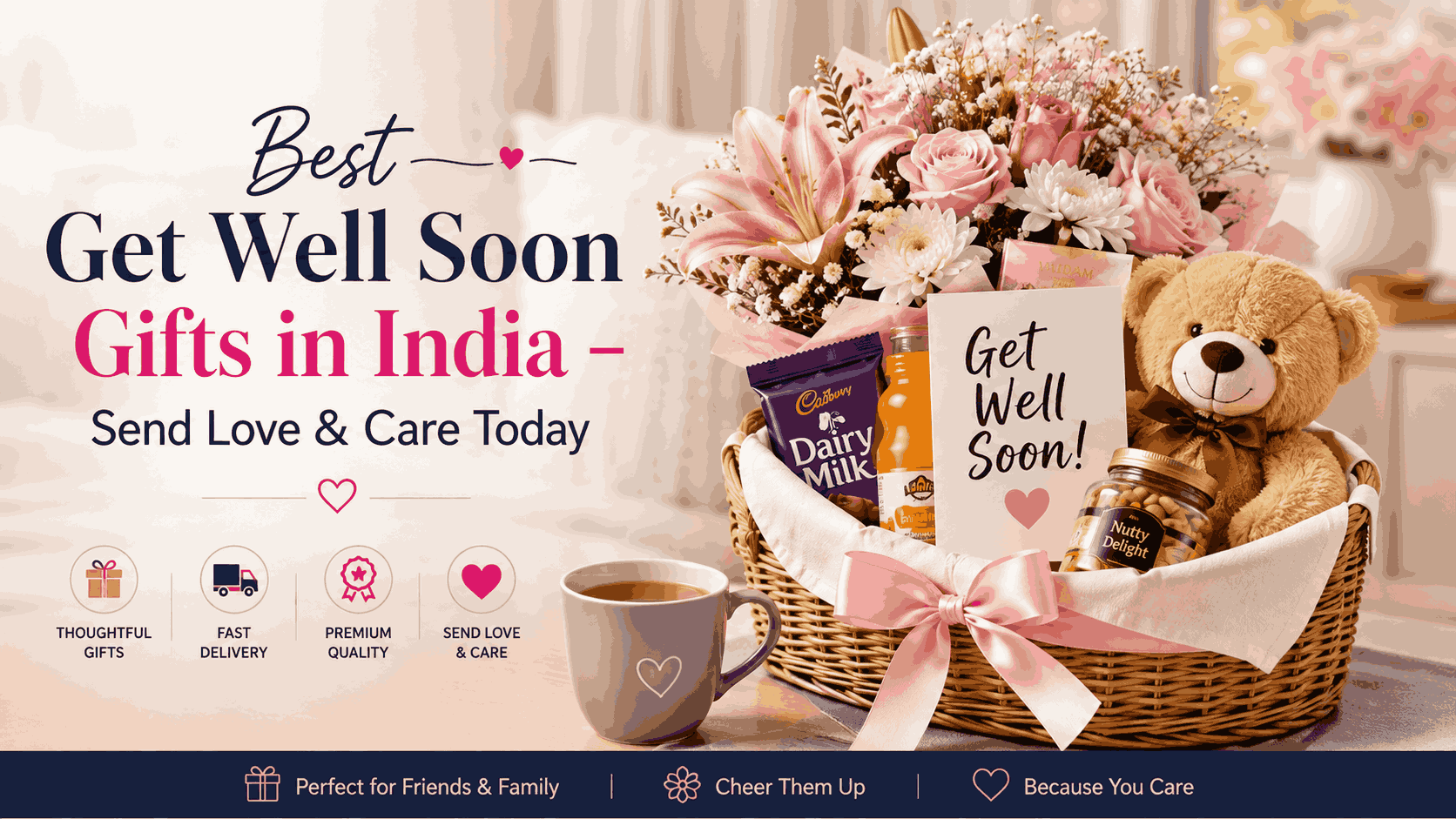  Best Get Well Soon Gifts in India – Send Love & Care Today
