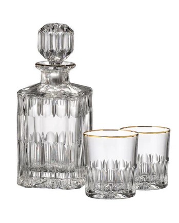  Whiskey Decanter and Glass Set | Signature Bar Picks