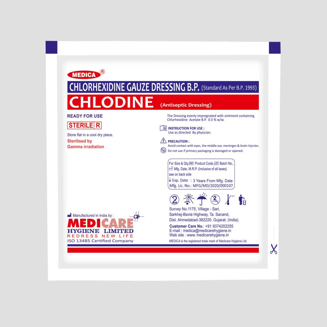  Chlorhexidine Antiseptic Solution – ISO Certified Exporter – Medicare Hygiene Limited