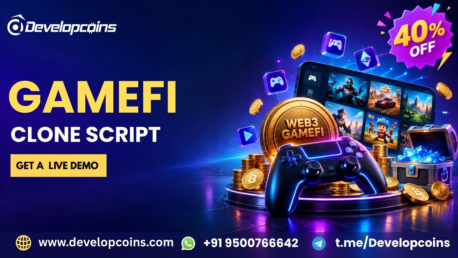  Turn Your Gaming Vision into a Web3 Business with a GameFi Clone Script