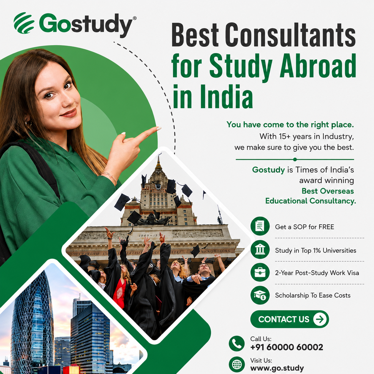  Best Consultants for Study Abroad in India | GoStudy