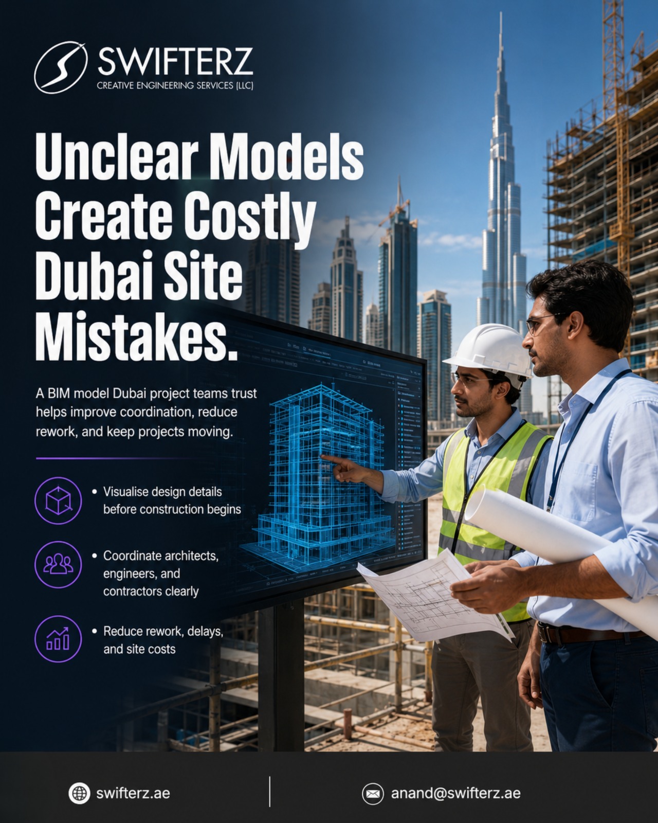 Professional BIM Model Dubai Services | Swifterz UAE