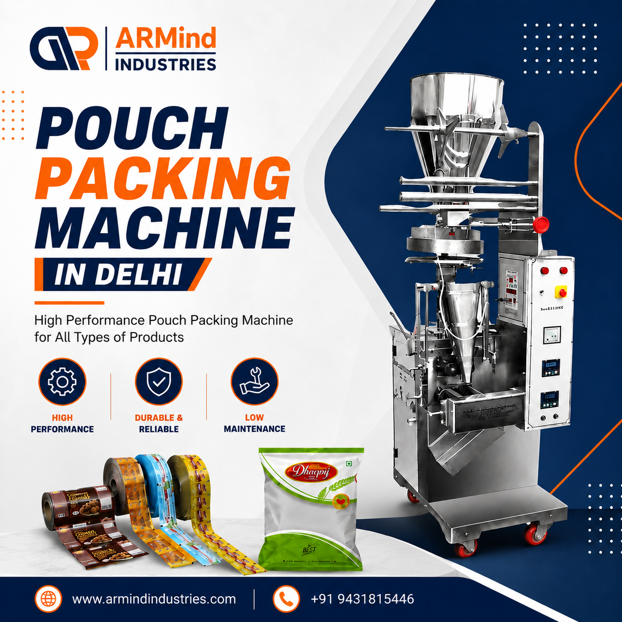  Pouch Packing Machine in Delhi
