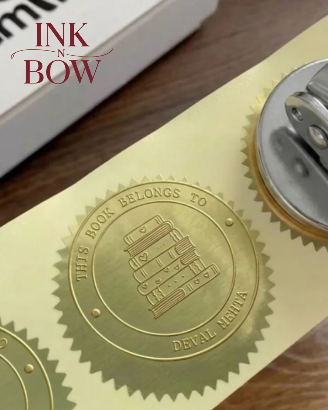  Buy Premium Quality Plain Scallop Edge Emboss Cards | Ink N Bow