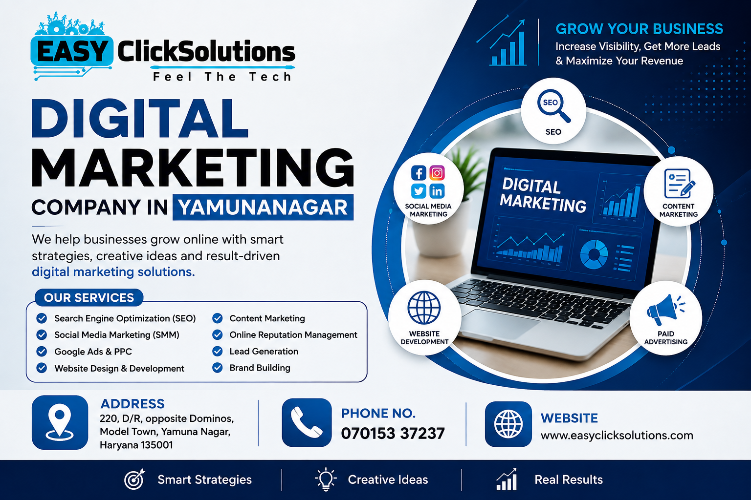  Digital Marketing Company in Yamunanagar for Long-Term Business Growth