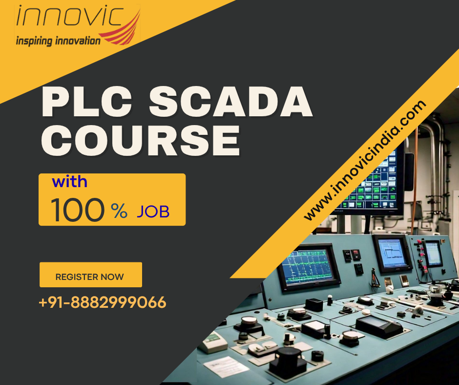  PLC SCADA Training course in Delhi NCR with 100% Job Guarantee.