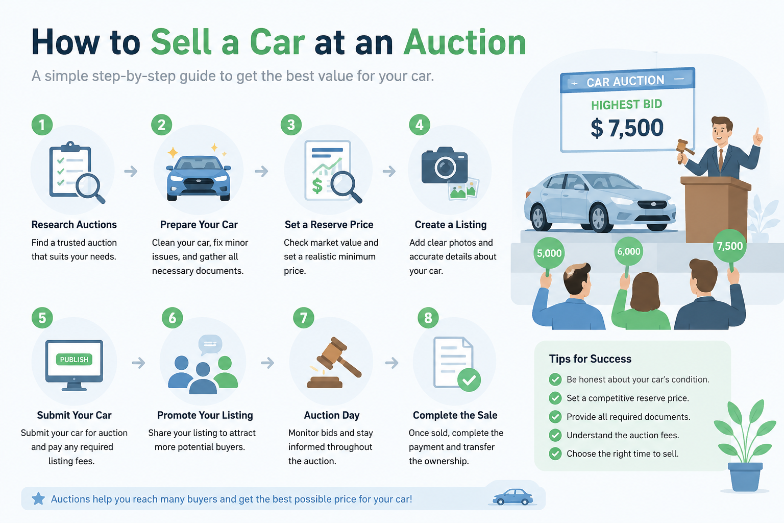  How to Sell a Car at an Auction: A Complete Guide