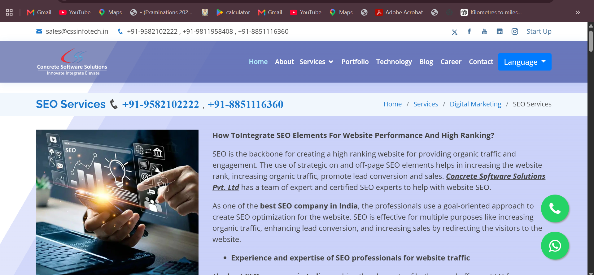  SEO Services Provider Company in India for Online Business Growth