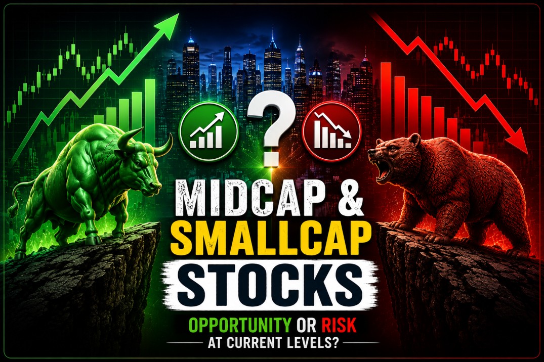  Midcap & Smallcap Stocks: Opportunity or Risk at Current Levels?
