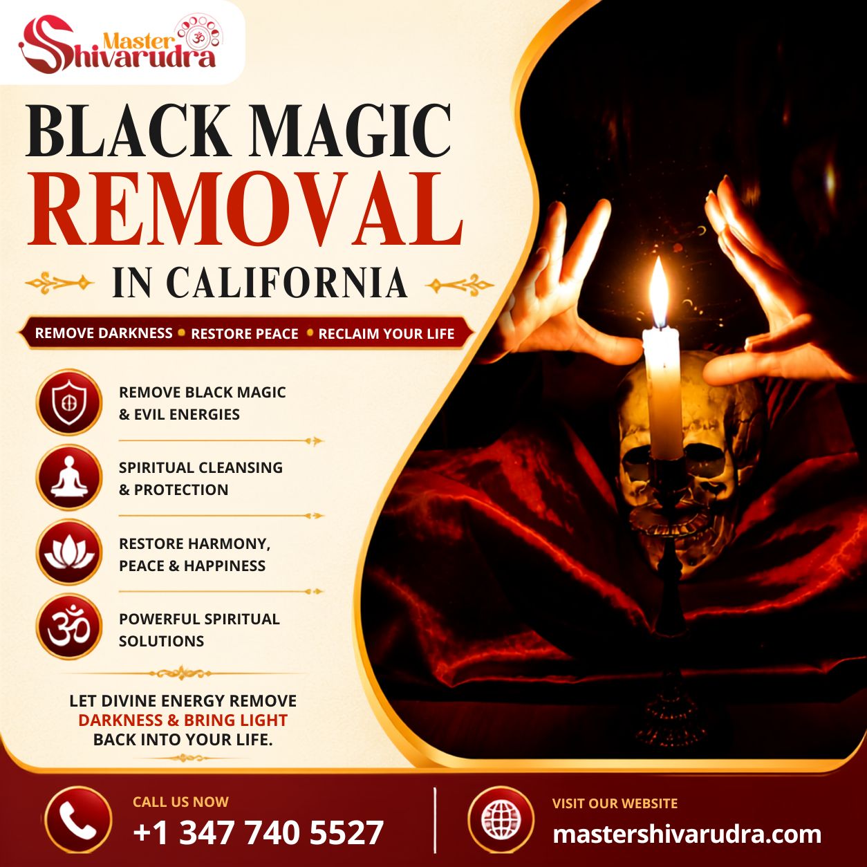  Trusted Black Magic Removal in California - Master Shivarudra