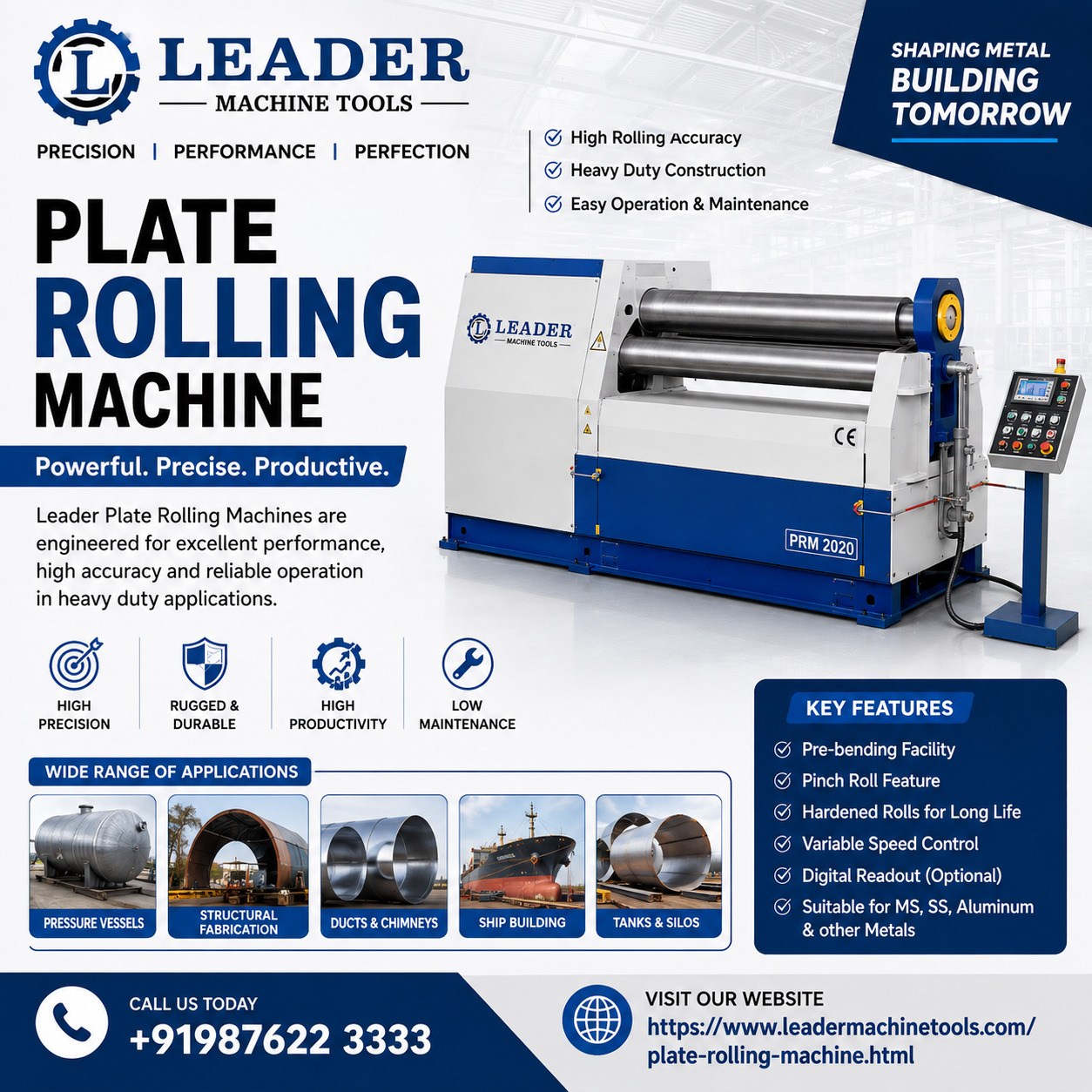  Plate Rolling Machine Manufacturer in India