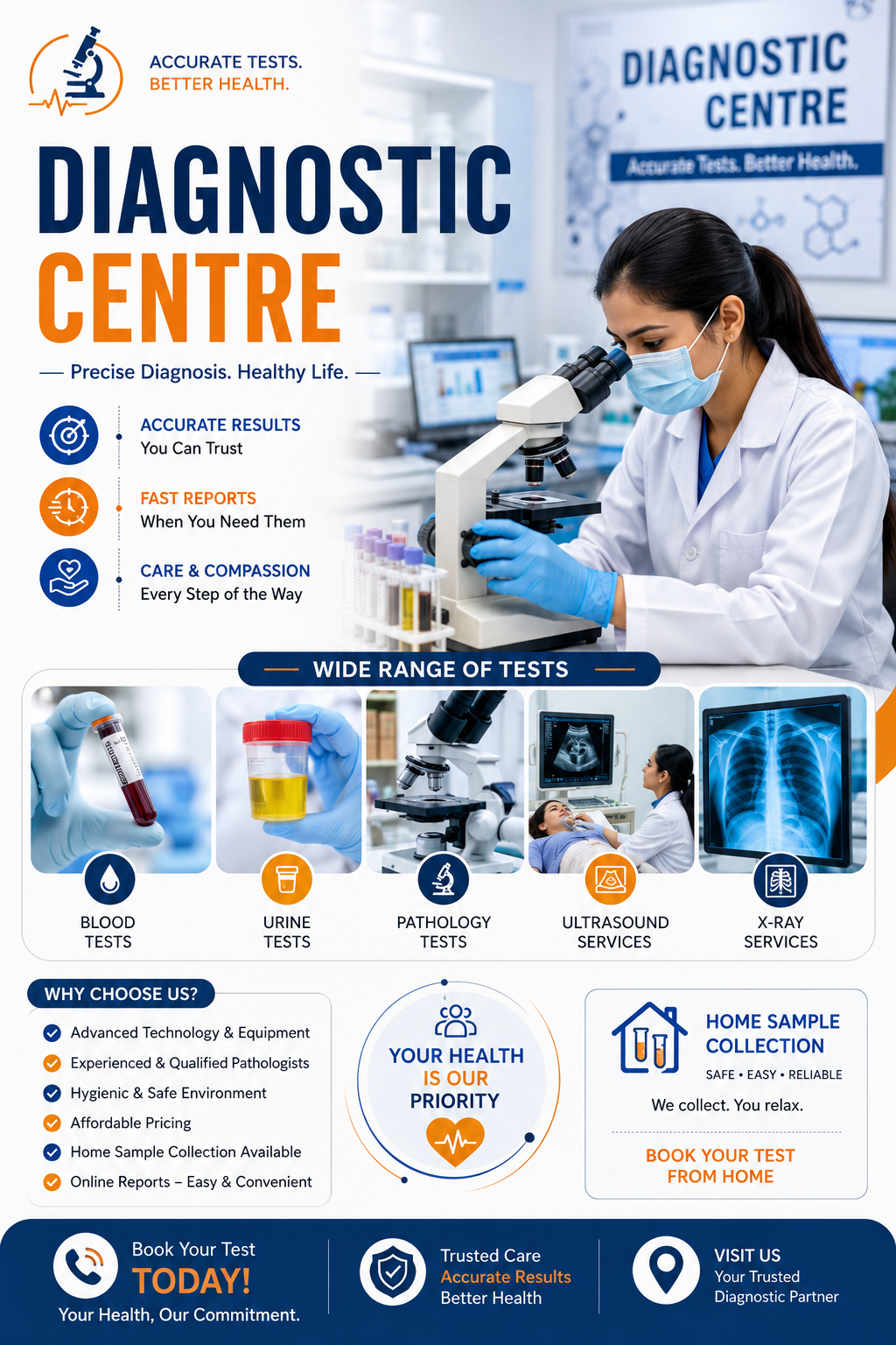  Book Convenient Lab Test Home Collection Services