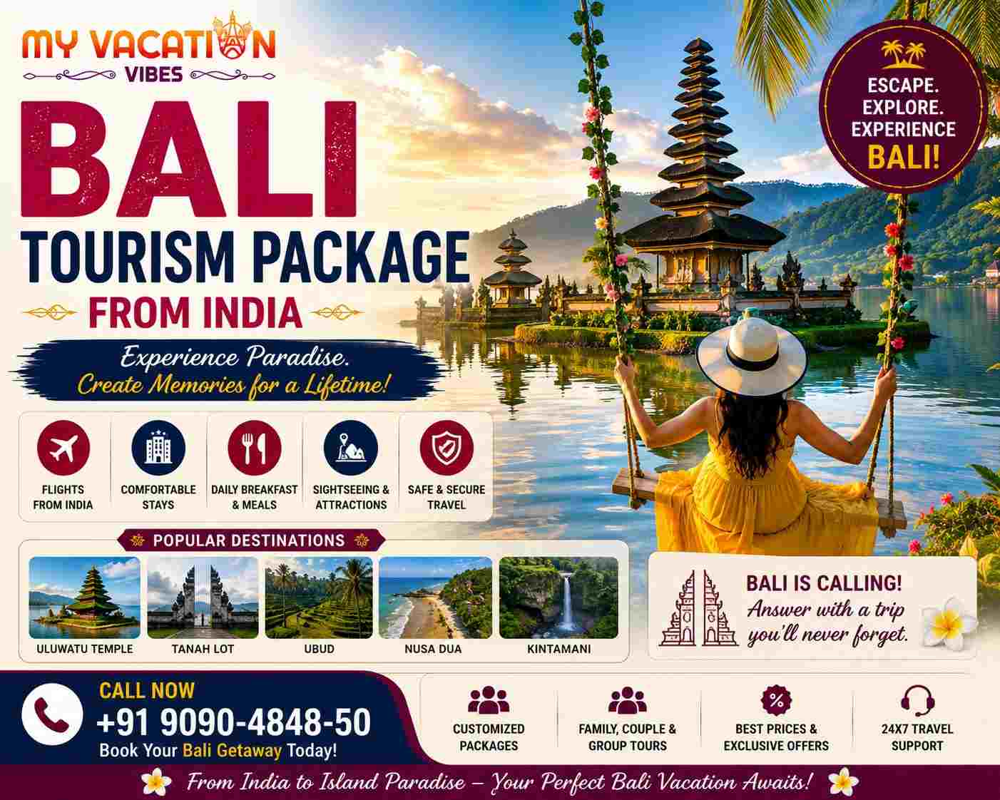  Bali from India: A Tropical Journey of Beaches, Culture & Adventure