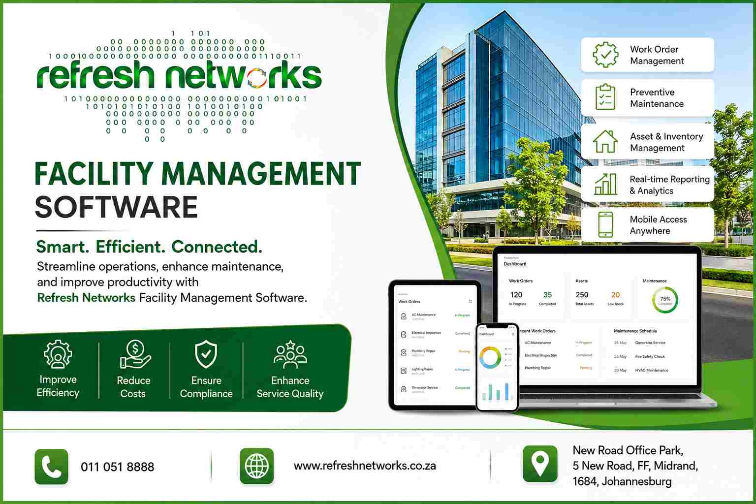  Refresh Networks – Smarter Facility Management, Simplified