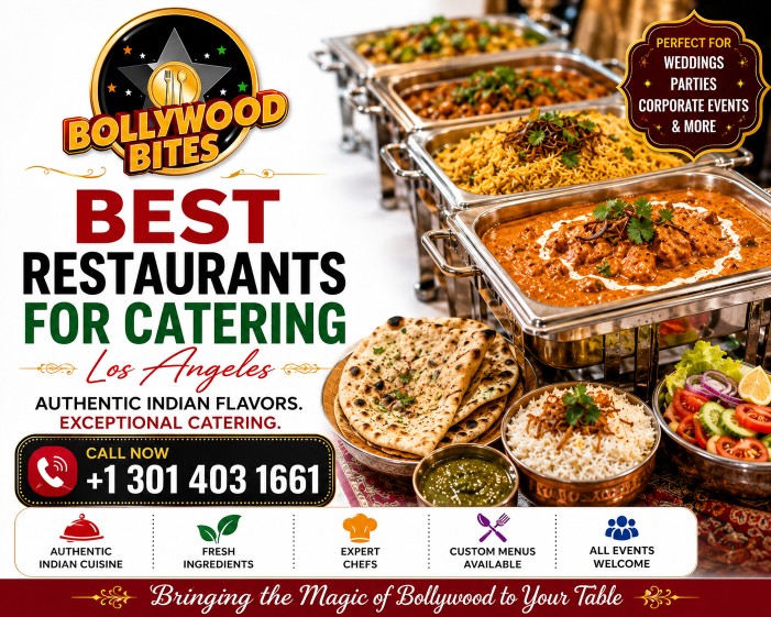  Best Restaurants for Catering for Every Occasion: Bollywood Bites