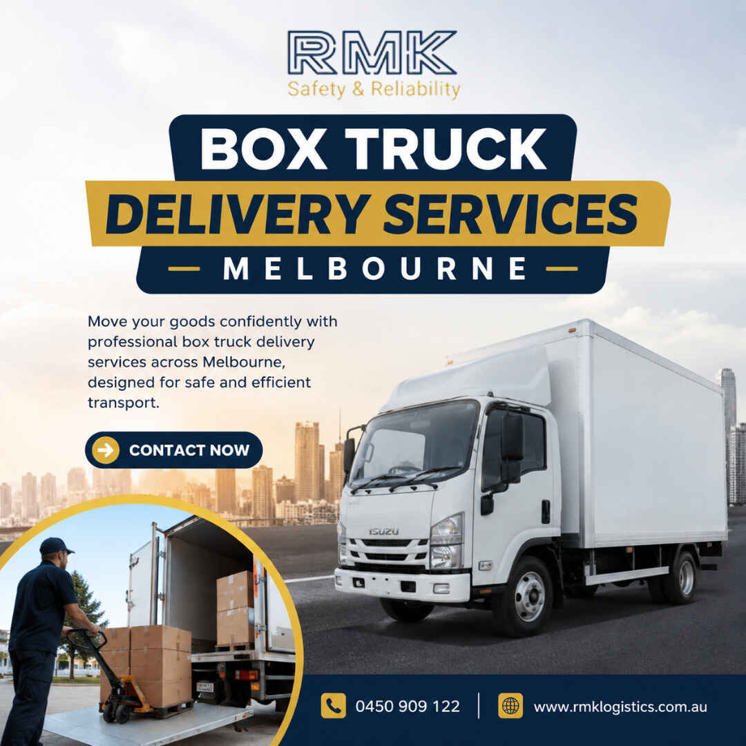  Box truck delivery services Melbourne | 3PL storage and distribution