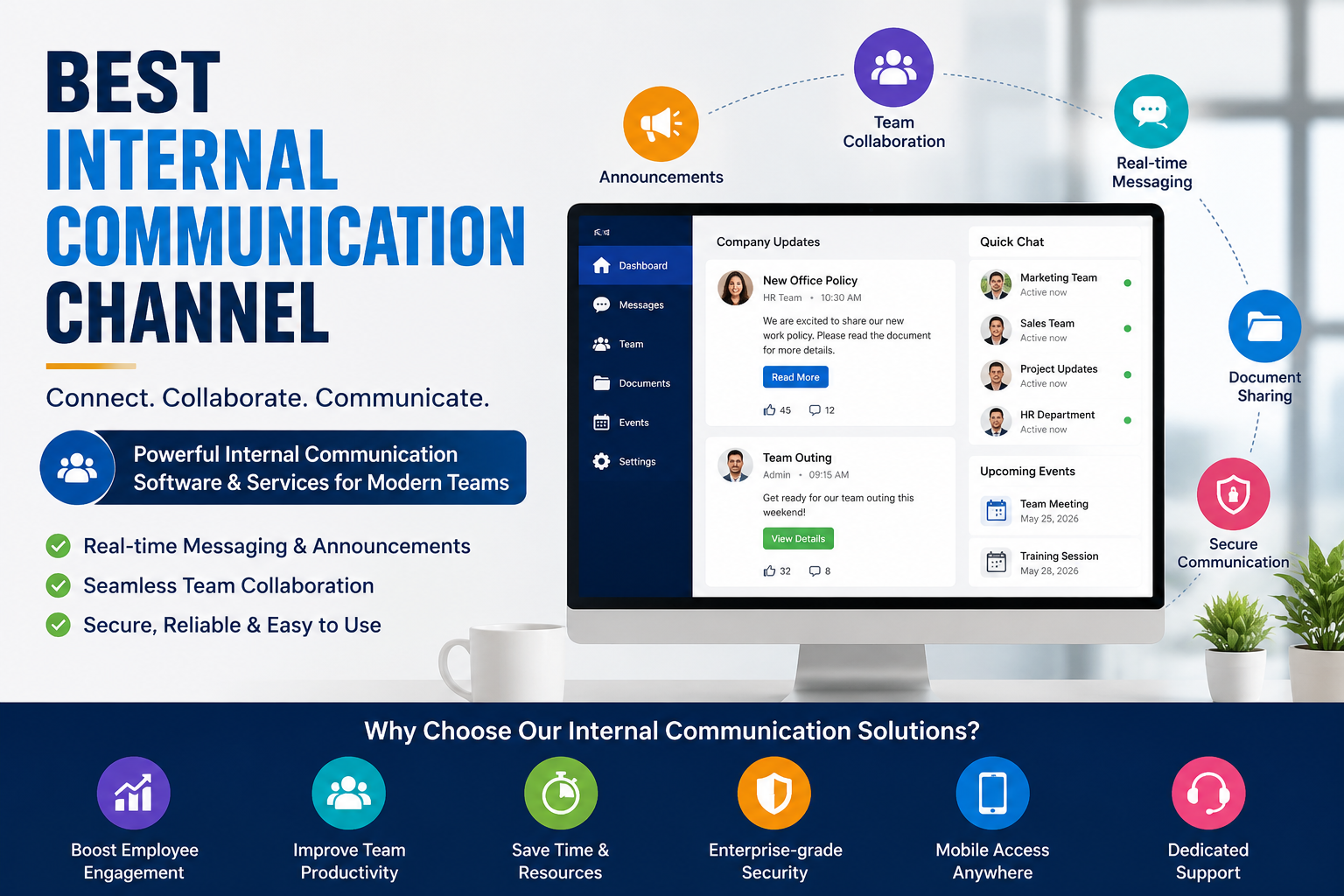  Best Internal Communication Channel | Software & Services Provider