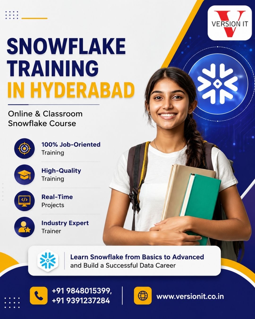  Snowflake Training in Hyderabad | Snowflake Course