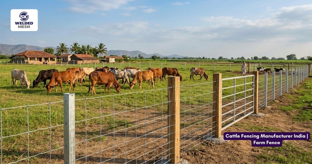  Cattle Fencing Manufacturer India | Farm Fence