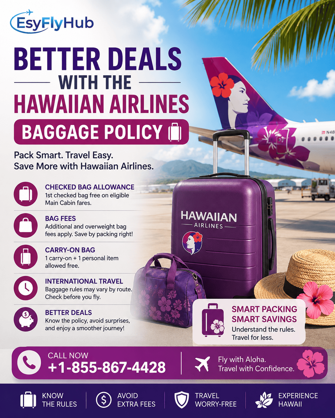  Better Deals With the Hawaiian Airlines Baggage Policy