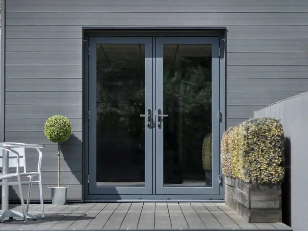  uPVC Flush French Doors for Homes in Andover