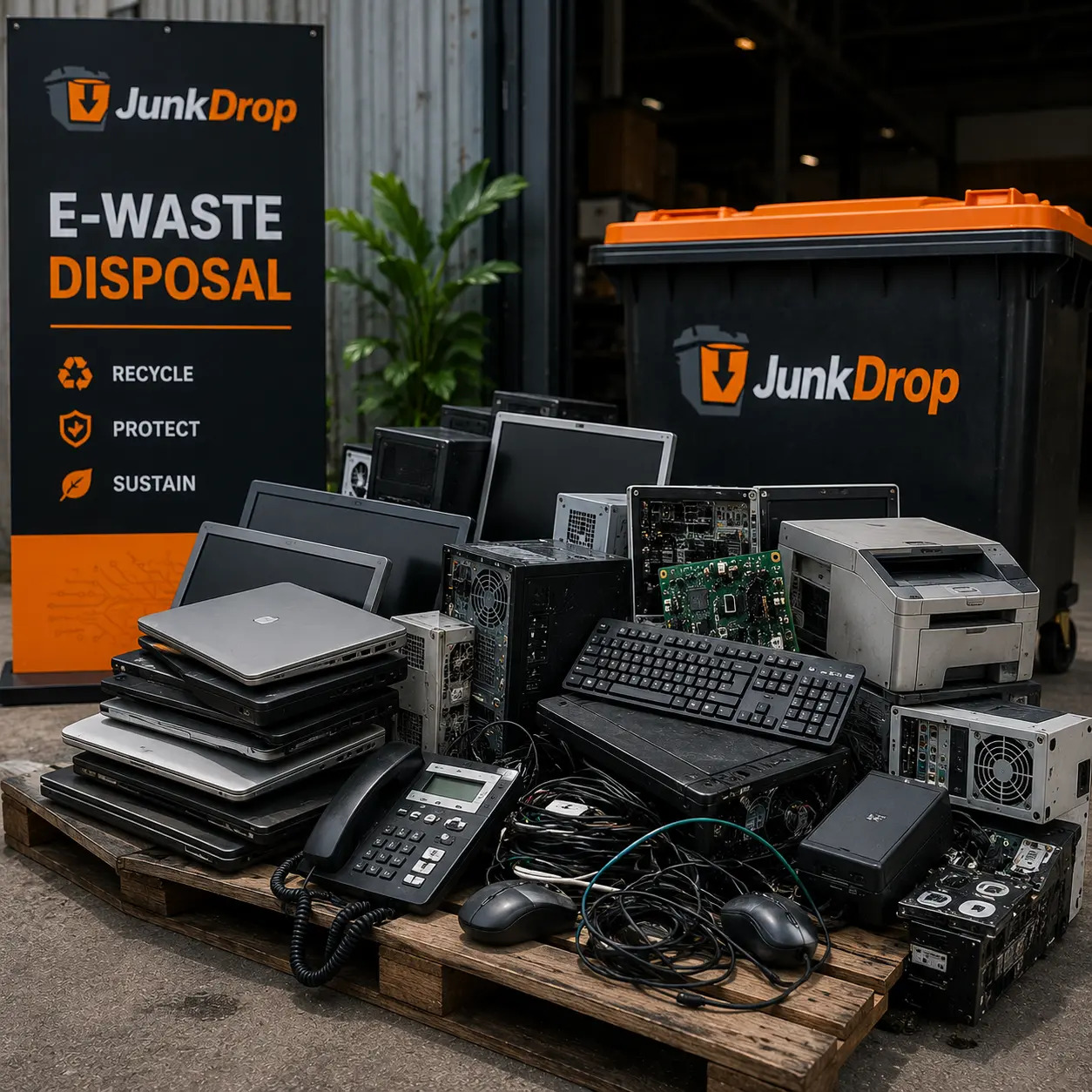  Junk Drop – Electronic Waste Disposal Service Canada