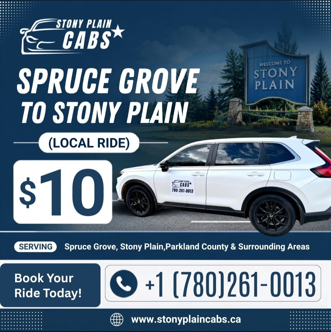  Reliable Rides with Stony Plain Cabs