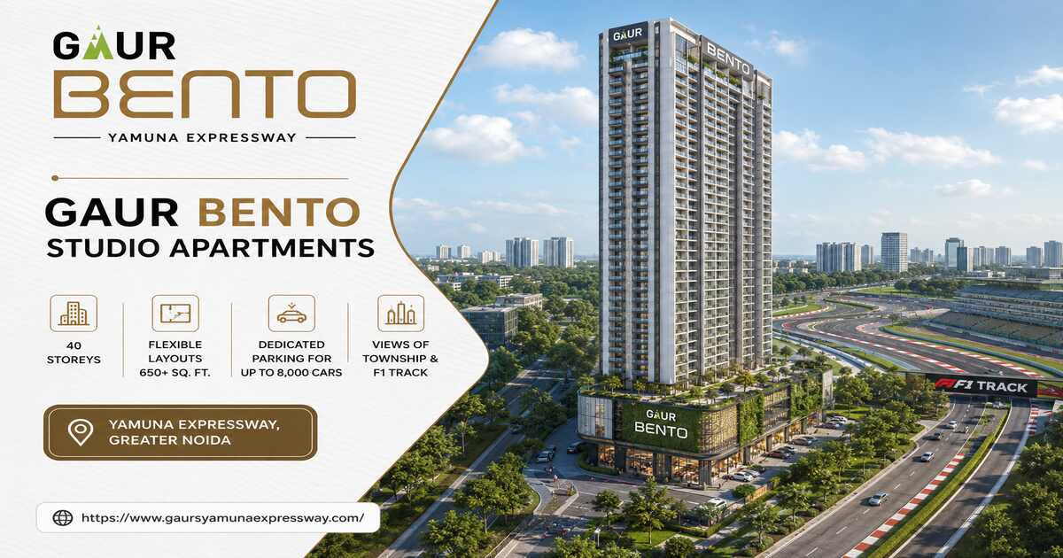  Gaur Bento: Studio Residences with Lifestyle Value