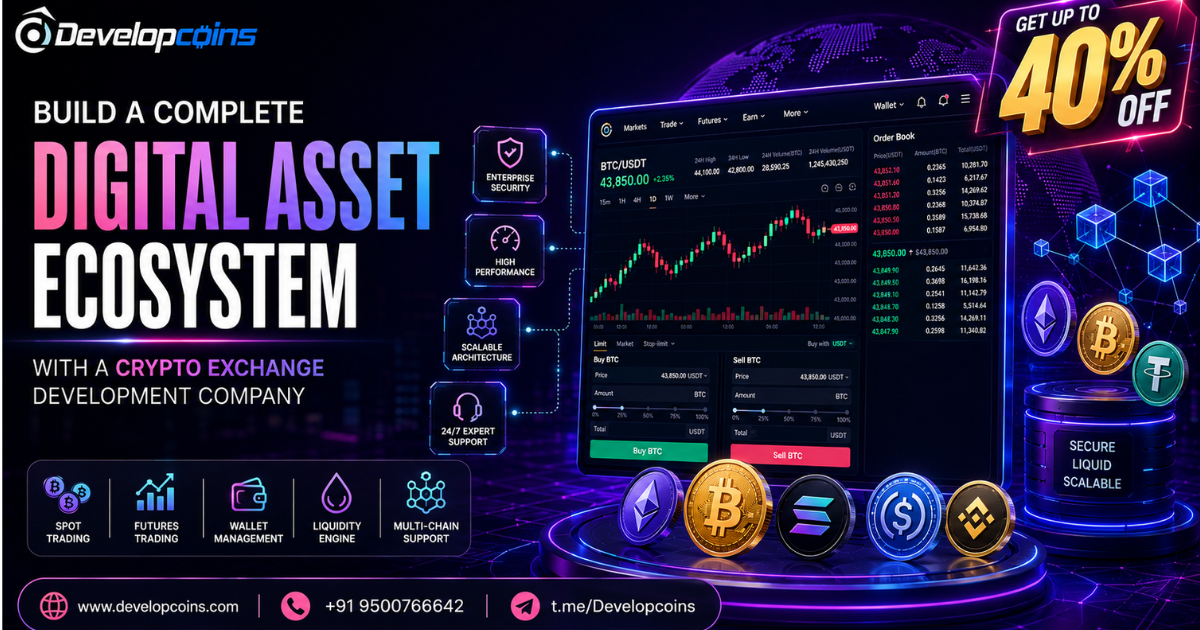  Build a Complete Digital Asset Ecosystem with a Crypto Exchange Development